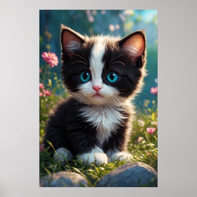 *~* AP68 2:3 Katze Feline Kitten Kitty Sweet Niedl Poster (Vorne)