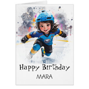 *~* AP94 18 Carte d'anniversaire pour fille de hoc