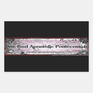 AP-Aufkleber Rechteckiger Aufkleber