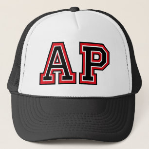 "AP-" Monogramm Truckerkappe