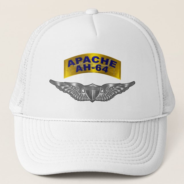 Apache AH64 Truckerkappe (Vorderseite)