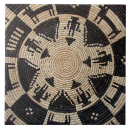 Apache Basket Weaving Art Fliese