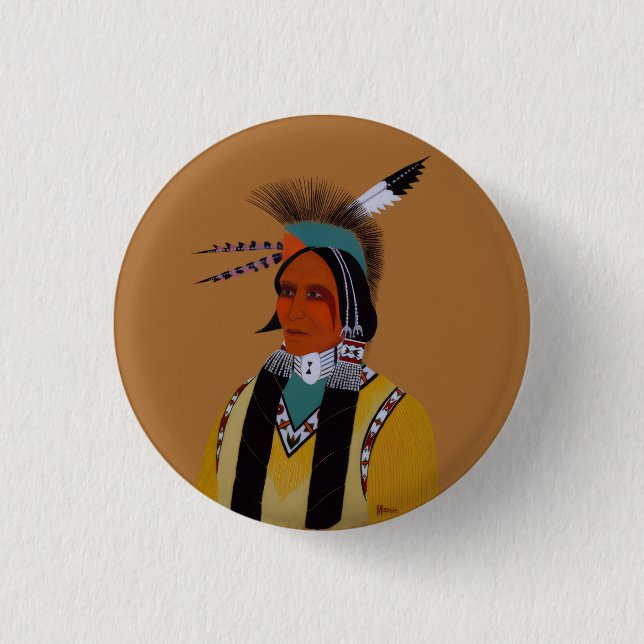 Apache Ben Button (Vorderseite)