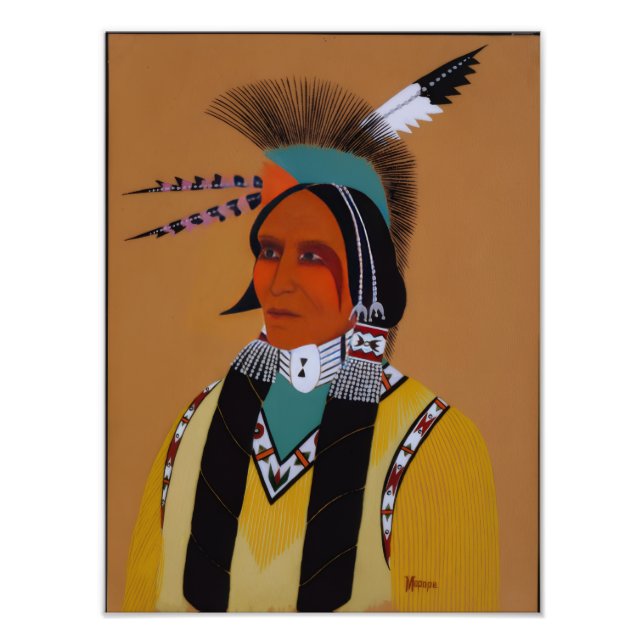 Apache Ben Fotodruck (Vorne)
