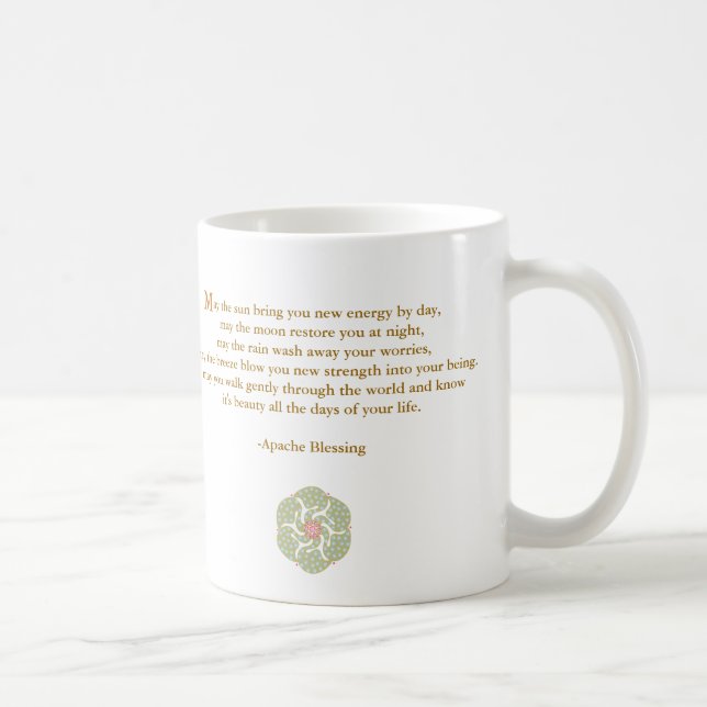 Apache Blessing-Tasse Kaffeetasse (Rechts)
