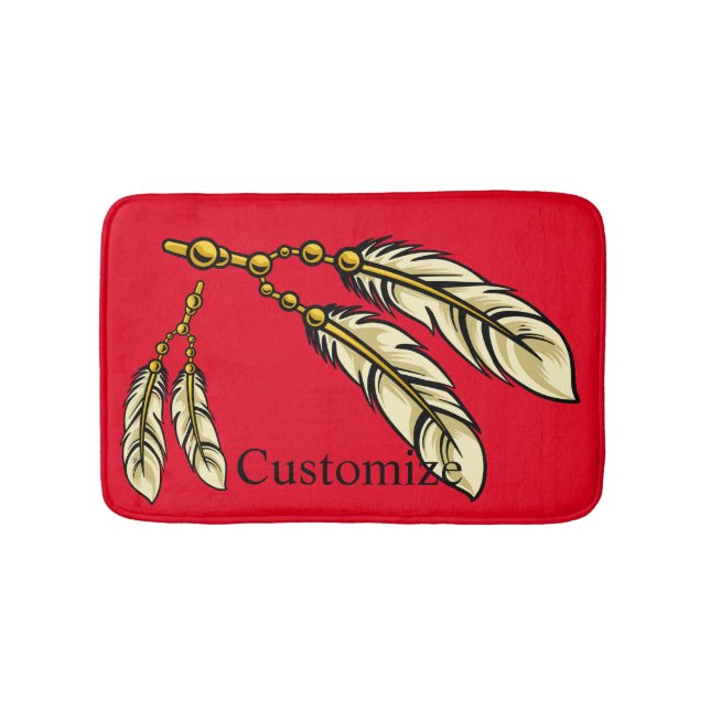 Apache Feathers Thunder_Cove Badematte (Vorderseite)