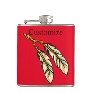 Apache Feathers Thunder_Cove Flachmann