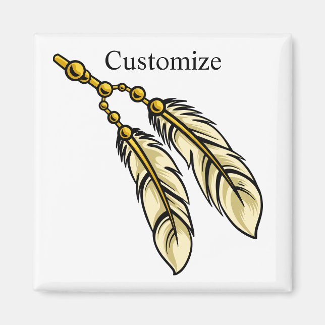 Apache Feathers Thunder_Cove Magnet (Vorne)