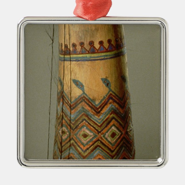 Apache-Geige, von Arizona Silbernes Ornament (Vorne)