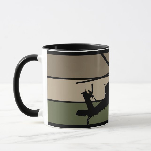 Apache-Hubschrauber Tasse (Links)