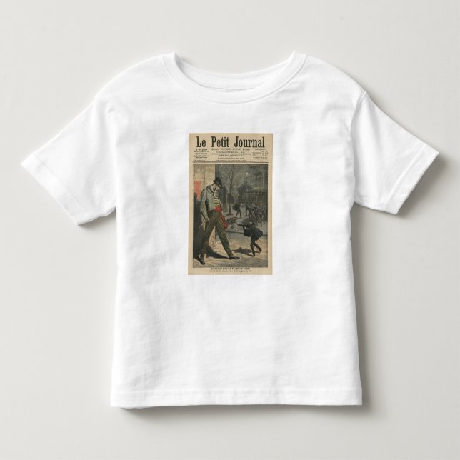 Apache ist eine Belästigung für Paris Kleinkind T-shirt (Vorderseite)
