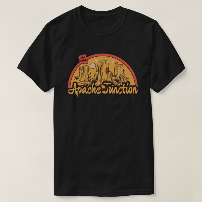 Apache Junction, Arizona T-Shirt (Design vorne)