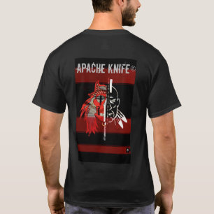 Apache Kinfe ®️ ™️ 🇸 ShadowWolf 22. Blades-T - Sh T-Shirt