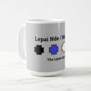 Apache Knife® Lipan Apache T - Shirt Kaffeetasse