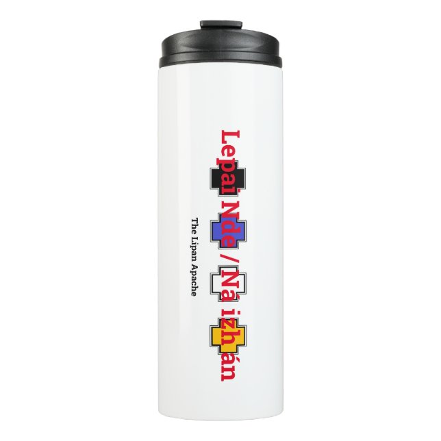 Apache Knife® Lipan Apache, Thermal Tumbler Thermosbecher (Vorderseite)