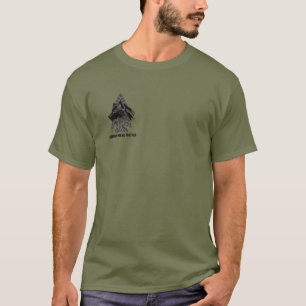 Apache Knife® 🇺 🇸 SHADOW WOLVES TRACKER T - T-Shirt
