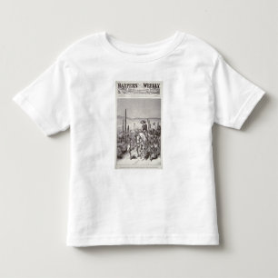 Apache-Pfadfinderführungs-Armeepatrouille auf Kleinkind T-shirt