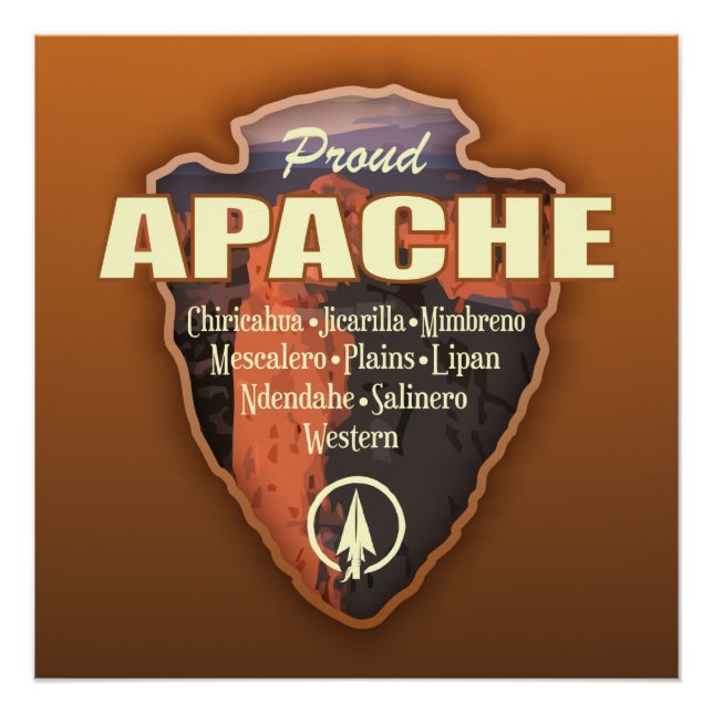 Apache (Pfeilspitze) Poster (Vorderseite)