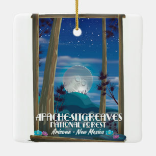 Apache-Sitgreaves National Forest Keramikornament