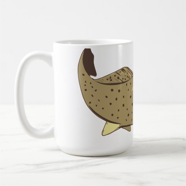 Apache Trout Front View WPA Art Kaffeetasse (Links)