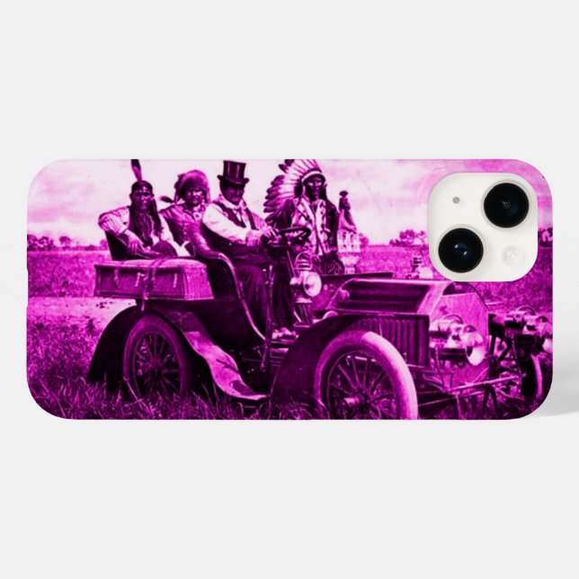 APACHES UND GERONIMO FAHREN MIT EINEM KRAFTFAHRZEU Case-Mate iPhone HÜLLE (Rückseite (Horizontal))