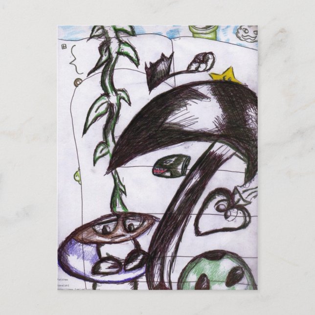 Apagefommariosnotebook Postkarte (Vorderseite)