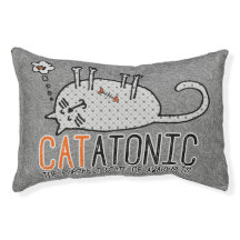 APAL - Funny CATatonic Dreaming Cartoon Kitty Gray