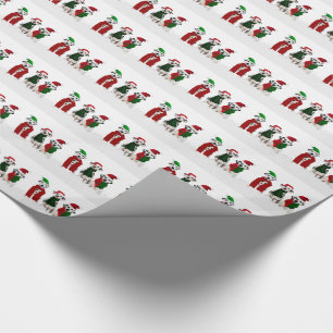 APAL - WeihnachtsDalmatiner-Hunde Geschenkpapier