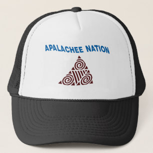 Apalachee Nation Flag Hat Truckerkappe