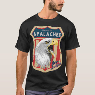 Apalachee Stamm Native Amerikanische Ureinwohner P T-Shirt