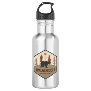 Apalachicola National Forest Florida Bear Edelstahlflasche