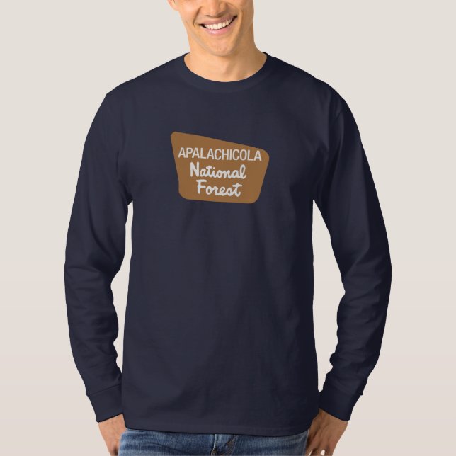 Apalachicola-staatlicher Wald (Zeichen) T-Shirt (Vorderseite)