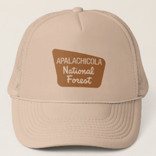 Apalachicola-staatlicher Wald (Zeichen) Truckerkappe