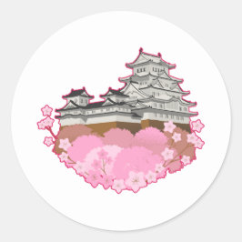 apanese Castle Sakura Spring Sticker Pack