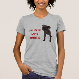 APARN Kein Mops Links hinter Bella Leinwand T-Shir T-Shirt