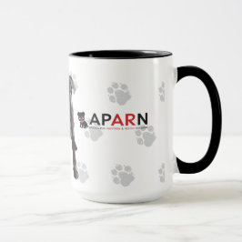 APARN kein Mops verlassen hinter Schwarzem 15 Tasse