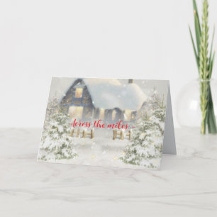 APART BEI CHRISTMAS - CHRISTMAS CARD DANKESKARTE