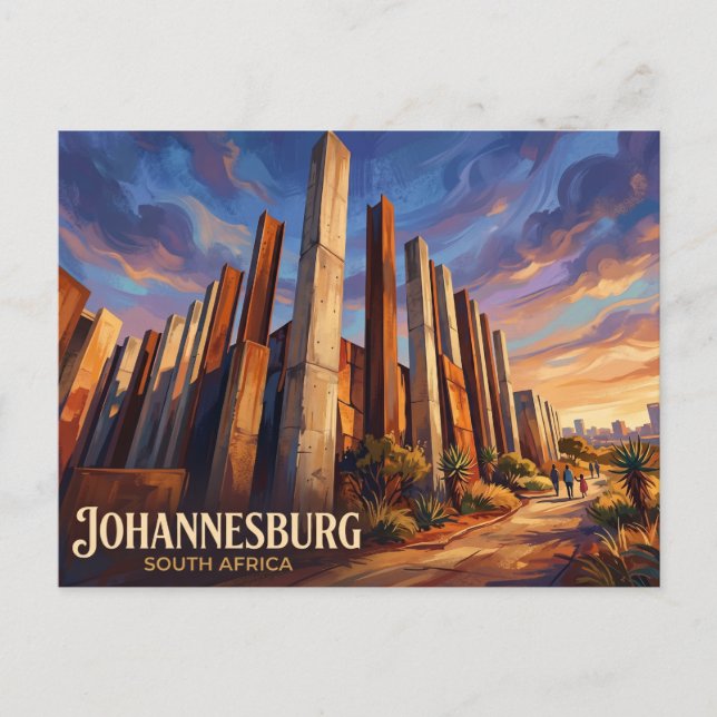 Apartheid-Museum Südafrika Postkarte (Vorderseite)