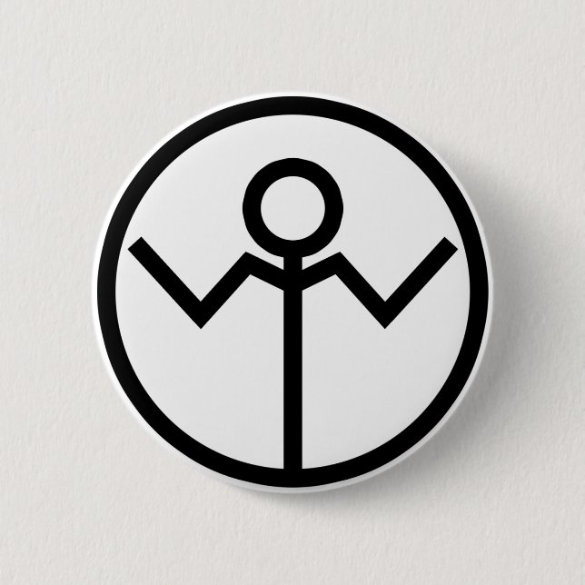 Apathy Corp Button (Vorderseite)