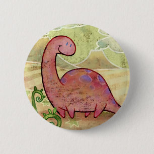 Apatosaurus-Knopf Button