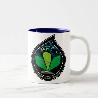 APC-Tasse 2 mit URL Zweifarbige Tasse