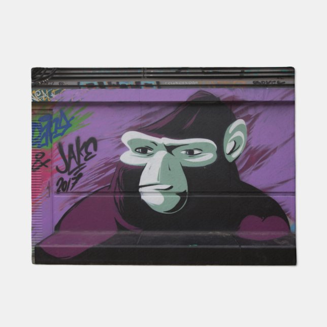 Ape Graffiti Fußmatte (Vorderseite)
