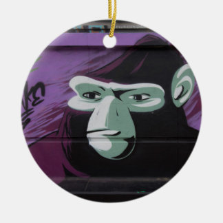 Ape Graffiti Keramik Ornament