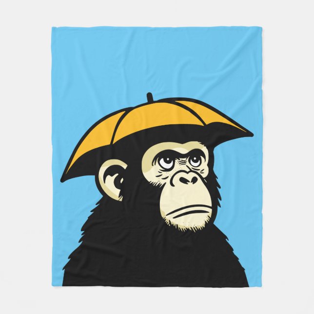 Ape no like regen fleecedecke (Vorderseite)