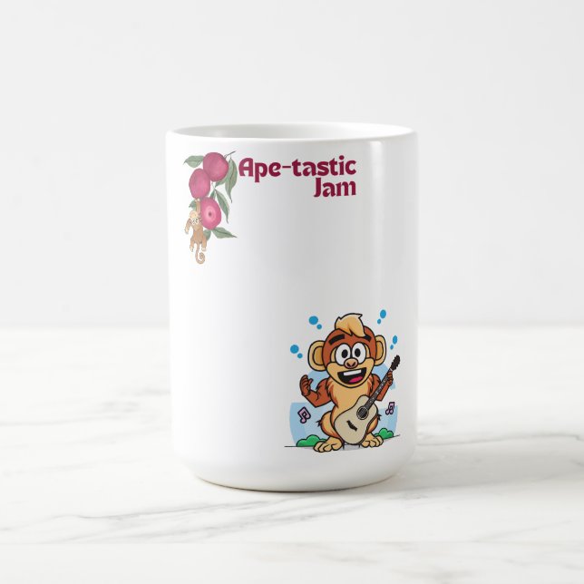 Ape-tastic-Jam: Musik für die Wilden Kaffeetasse (Mittel)