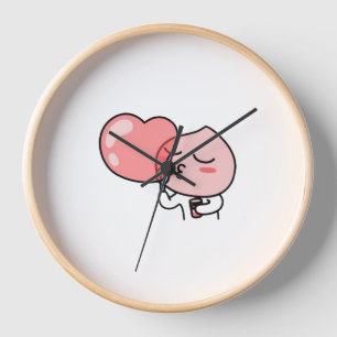 Apeach Ballon Uhr