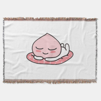 Apeach ruht sich aus decke