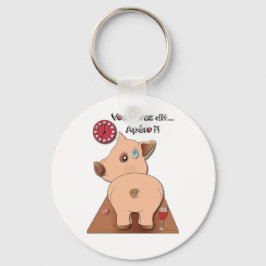 Apéro ! (écrits en noir) schlüsselanhänger