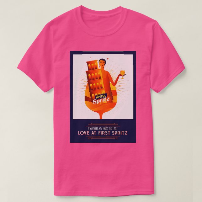 Aperol Pisa T-Shirt (Design vorne)