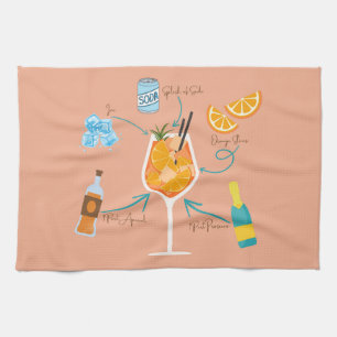 Aperol Rezept Geschirrtuch